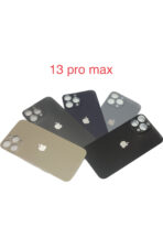 Coque arrière 13PRO MAX  mate avec objectif d'appareil photo, Film de protection souple pour iPhone 13 PRO MAX