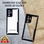 حافظة سيليكون أكريليك هجينة مقاومة للصدمات من نوت 20U IPAKY SAMSUNG Note حافظة شفافة 20 فائقة