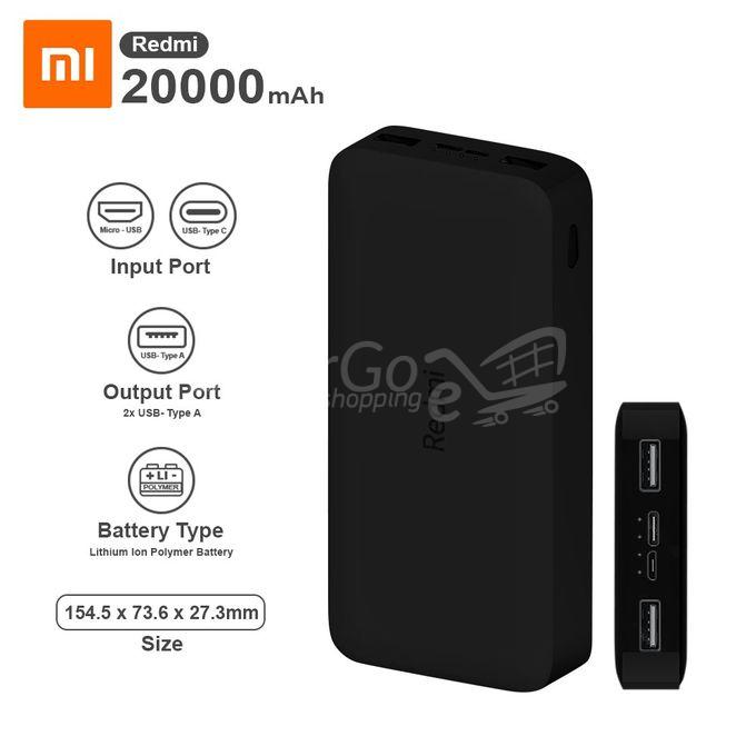 1-19.jpgك الطاقة XIAOMI POWERBANK REDMI 20000MAH TYPE C 18W POWER BANK XIAOMI POWERBANK REDMI 20000MAH TYPE C 18W - الصورة 4