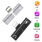 Adaptateur 2 En 1 Lightning Splitter Iphone Écouteurs Kit Main Et Chargeur – Image 2