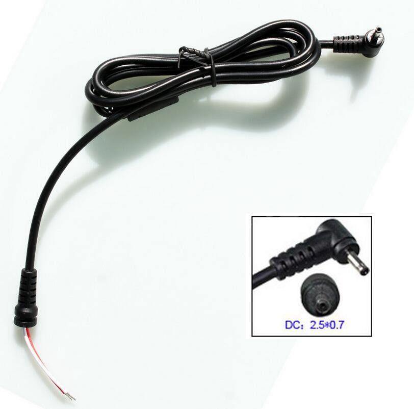 10pcs-lot-2-35X0-7mm-DC-Connector-Power-Cable-for-ASUS-SAMSUNG-Laptop-adapter-charger-DC.jpg_Q90.jpg Câble d'alimentation pour ordinateur portable chargeur d'alimentation cc, connecteur de prise de pointe avec cordon/câble pour ASUS Samsung TIV Smart PC Pro – Image 1