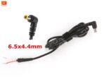 Câble d'alimentation avec connecteur DC 6.5x4.4mm pour ordinateur portable Sony