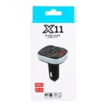 Chargeur auto Modulateur FM Car X11 Bluetooth + 2 USB 2.1A + transmetteur de voiture microSD – Image 3