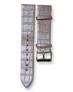 Rose claire  Bracelet 22MM de montre en cuir simili croco/smartwatch /montre connectée