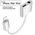 محول لايتنينج أصلي 2 في 1 مساعد 3.5 ملم (بلا بلوتوث ) HH-026ل - الصورة 2