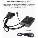 Adaptateur Convertisseur Vga Male Avec Audio To Hdmi Femelle Full Hd 1080P Noir – Image 3