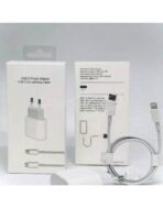 محول APPLE 20W USB TYPE C (USB-C) ضبط شاحن iPhone / الهاتف المحمول السريع - الصورة 2