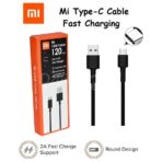 كابل يو اس بي نوع سي أصلي Xiaomi 1M noir - الصورة 2