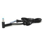 Câble de chargeur d'alimentation CC 4,5 x 3,0 mm avec connecteur à angle droit avec broche pour ordinateur portable HP Envy. Connecteur DC 4,5 x 3,0 mm