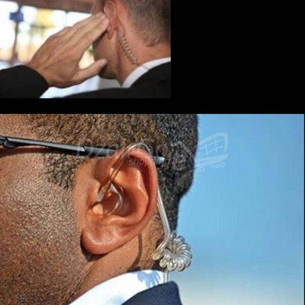 سماعات أذن من بودي جارد إف بي آي باللون الأبيض