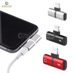 مشترك كهربائي 2 في 1 Lightning Splitter Iphone Headphones Hand Kit وشاحن - الصورة 3