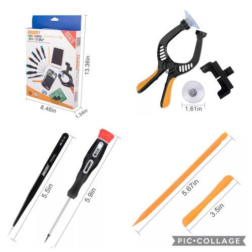3b03318f-1b73-4f86-86eb-a36d57a5c957-1.jpg JAKIMEY JM-9102  Ensemble d'outils de réparation de téléphone portable 13 en 1 – Image 4