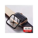 ⁦زجاج مقسى من السيراميك لساعة iwatch apple 42 مللي متر/44 مللي متر واقي شاشة ناعم منحني فيلم مقاوم للكسر ساعة ذكية. ساعة ذكية/ساعة متصلة⁩ - الصورة ⁦3⁩
