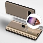 pochette Mirror S8 Case pour Samsung Galaxy S8 Case Flip Slim Clear View – Image 3