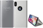 جراب مرآة لهاتف iPhone x/xs، جراب قلاب عالي الجودة لهاتف iPhone x/xs - الصورة 3