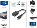 مايكرو HDMI ذكر إلى محول أنثى HDMI