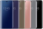 جراب مرآة لهاتف iPhone x/xs، جراب قلاب عالي الجودة لهاتف iPhone x/xs