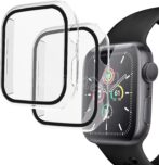 Coque avec Protecteur d'Ecran 44mm pour Apple Transparent. smartwatch /montre connectée