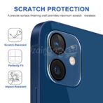 Protecteur de verre d'objectif d'appareil photo pour Apple iPhone 12 MINI – Image 3