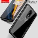 غطاء / غطاء خلفي لـ 1+7 جهاز الكمبيوتر OnePlus7 Nord ipaky + غطاء ممتص للصدمات شفاف شفاف للغاية من مادة TPU