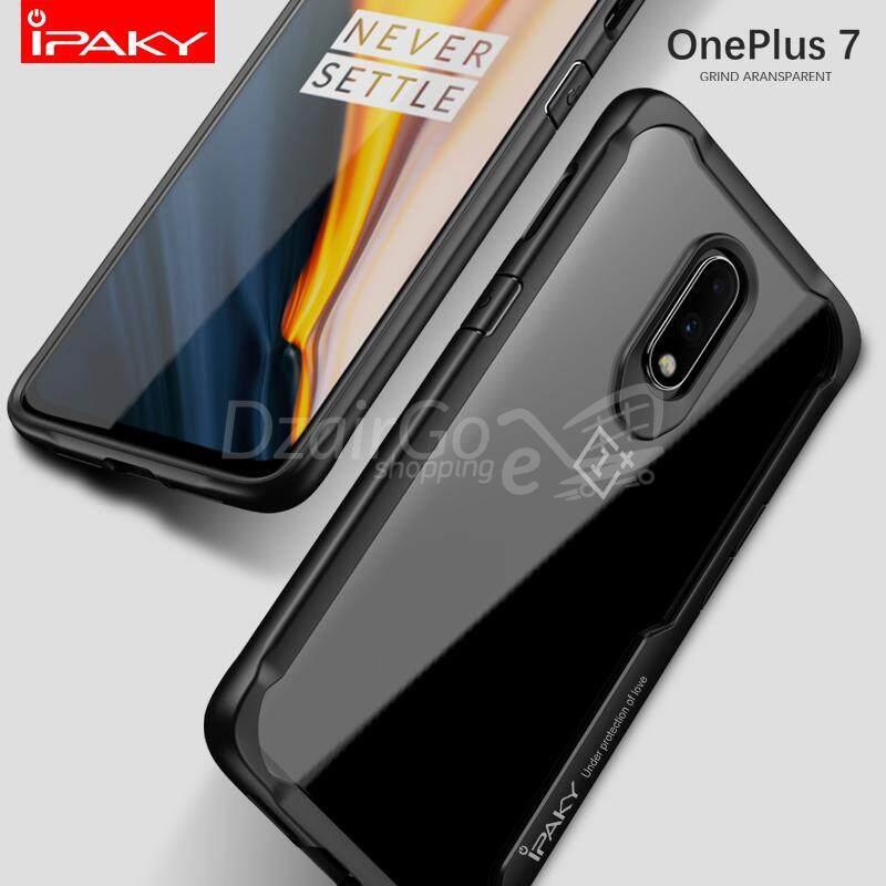 492aff382979993924033fe1b7066b8a.jpg Coque/ Étui arrière pour 1+7 OnePlus7 Nord ipaky PC + TPU Ultra-T Transparent Clear Bumper Cover – Image 1