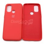 Coque en silicone d'origine 1+ NORD N10 باللون الأحمر لهاتف OnePlus - الصورة 2