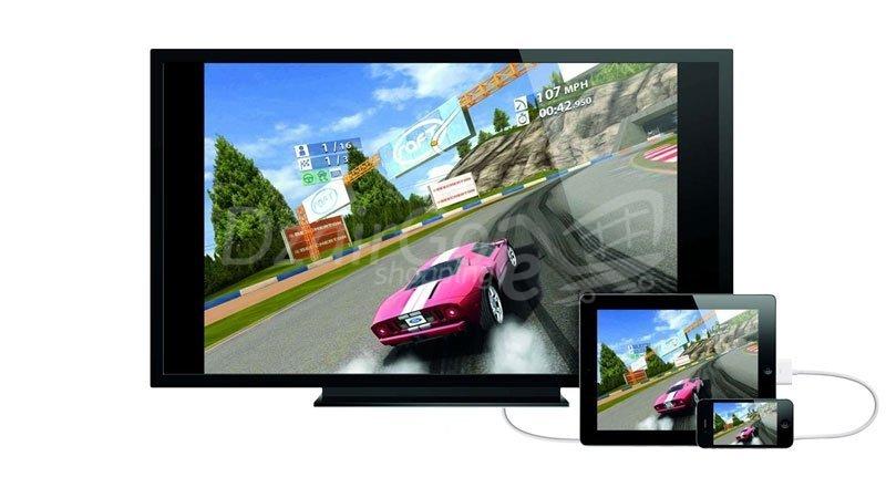 4c779كابل محول AV الرقمي محول HDMI ابل ايباد ايفون Câble Adaptateur AV numérique Adaptateur HDMI Apple iPad iPhone 1,8 m - الصورة 2