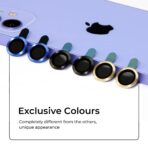 Secnered Glass 9 صباحًا لـ iPhone 11 Camera Screen Protector Cd Clame Camera Camera for iPhone for iPhone for iPhone 11 طليعة - الصورة 4