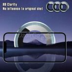 Verre trempé 9H pour Iphone 14/14PLUS Protecteur d'écran de caméra CD anneau de caméra Protecteur d'objectif de caméra pour iphone14 14 PLUS 14+ – Image 4