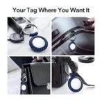 Etui Airtag en Silicone, 1 pièce, coque de protection pour Airtag Apple Airtag 2021, couvercle de protection pour traceur gps de porte-clés – Image 4