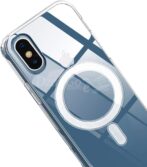 Coque transparente avec MagSafe pour iPhone xs max
Antichoc Générique – Image 2