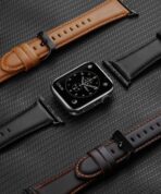 Bracelet appel watch en cuir de haute qualité 38mm/40mm montre connectée/SmartWatch – Image 2