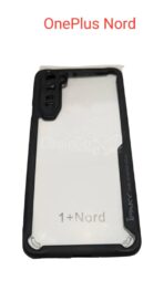 حافظة شل/خلفية لجهاز 1+Nord OnePlus Nord ipaky PC + غطاء ممتص للصدمات شفاف شفاف للغاية من مادة TPU