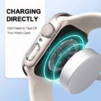 Coque avec Protecteur d'Ecran 49MM pour Apple Watch Ultra Transparent. smartwatch /montre connectée – Image 3