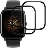 فيلم واقية ثلاثية الأبعاد من الألياف الزجاجية الخزفية المرنة , ل AMAZFIT GTS