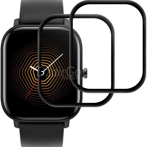 Film de protection 3D en fibre de verre souple ceramic , pour AMAZFIT GTS