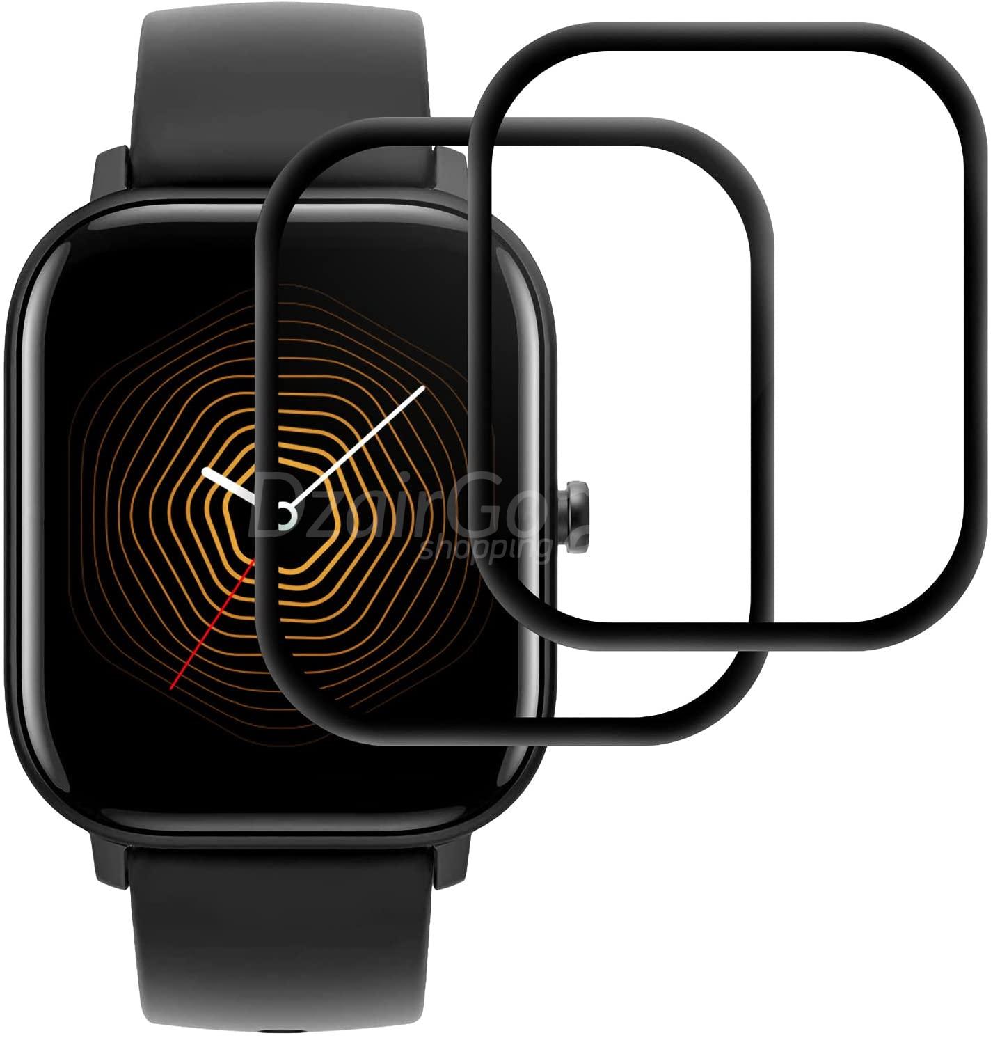 61TBETxK1sL._AC_SL1500_.jpg Film de protection 3D en fibre de verre souple ceramic , pour AMAZFIT GTS – Image 1