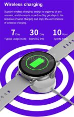 ⁦شاحن ساعة لاسلكي مغناطيسي محمول ,عالمي. ساعة ذكية/ساعة متصلة⁩ - الصورة ⁦3⁩