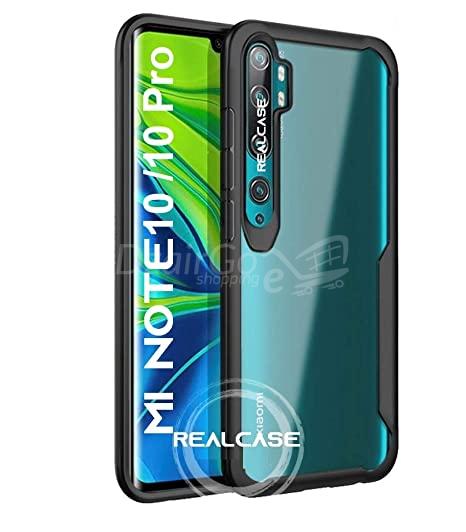 حافظة MI CC9 PRO MI Note 10/10PRO حافظة من السيليكون الأكريليك الهجين المقاوم للصدمات IPAKY حافظة شفافة