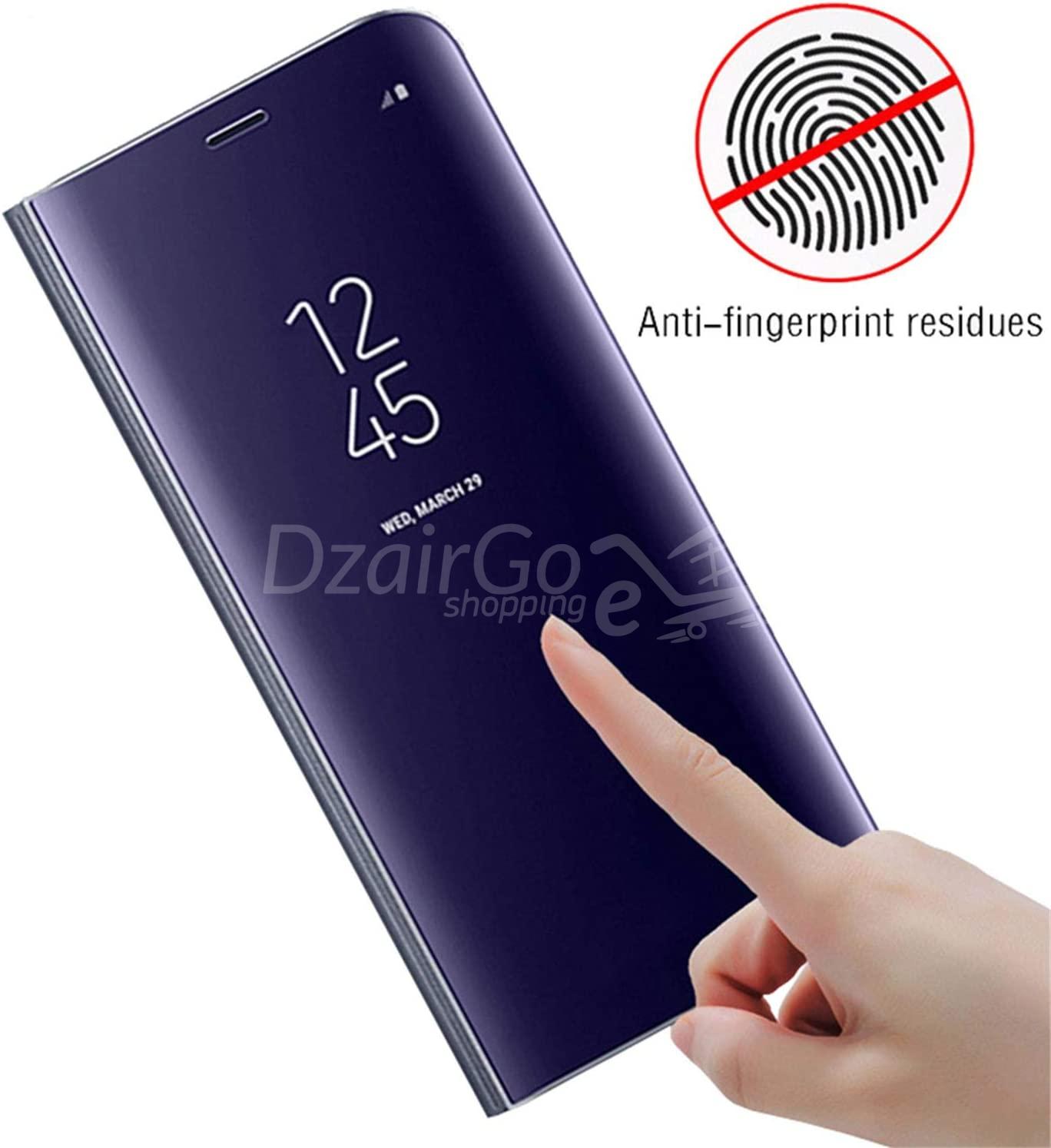 61LJ5BD811L._AC_SL1500_.JPGor S10 NOIR لهاتف Samsung Galaxy S10 الأصلي، جراب قلاب رفيع وشفاف pochette Mirror S10 NOIR Case pour Samsung Galaxy S10 ORIGINAL  Case Flip Slim Clear View - الصورة 4