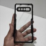 S105G Coque en Silicone acrylique hybride antichoc IPAKY  coque transparente S10 5G