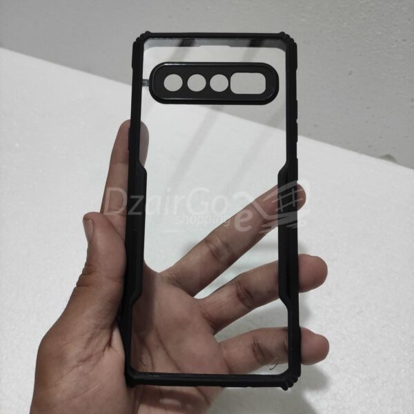 S105G Coque en Silicone acrylique hybride antichoc IPAKY  coque transparente S10 5G