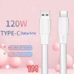 Câble USB 6A 120W type-c OD6.0 pour recharge rapide, cordon de chargeur usb-c pour recharge rapide et Date, compatible avec APPLE Huawei Xiaomi Samsung – Image 3
