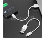 cable power bank usb lightning 15cm
