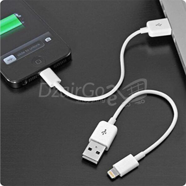 cable power bank usb lightning 15cm