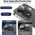 Verre trempé 9H pour Iphone 14/14PLUS  Protecteur d'écran de caméra CD anneau de caméra Protecteur d'objectif de caméra pour iphone14 14 PLUS 14+ – Image 3