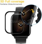 فيلم واقية ثلاثية الأبعاد من الألياف الزجاجية الخزفية المرنة , ل AMAZFIT GTS - الصورة 3