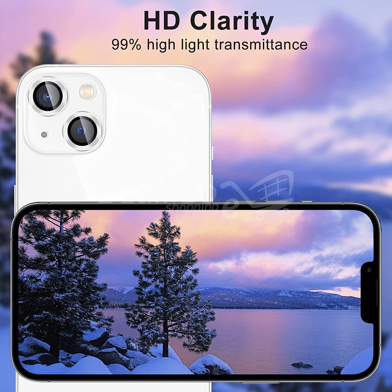 71Mzst1AO7L._AC_SL1500_.jpg Verre trempé 9H pour Iphone 14/14PLUS  Protecteur d'écran de caméra CD anneau de caméra Protecteur d'objectif de caméra pour iphone14 14 PLUS 14+ – Image 2