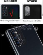 Anneau de Protection d'objectif d'appareil photo pour RENO4, placage en aluminium – Image 2