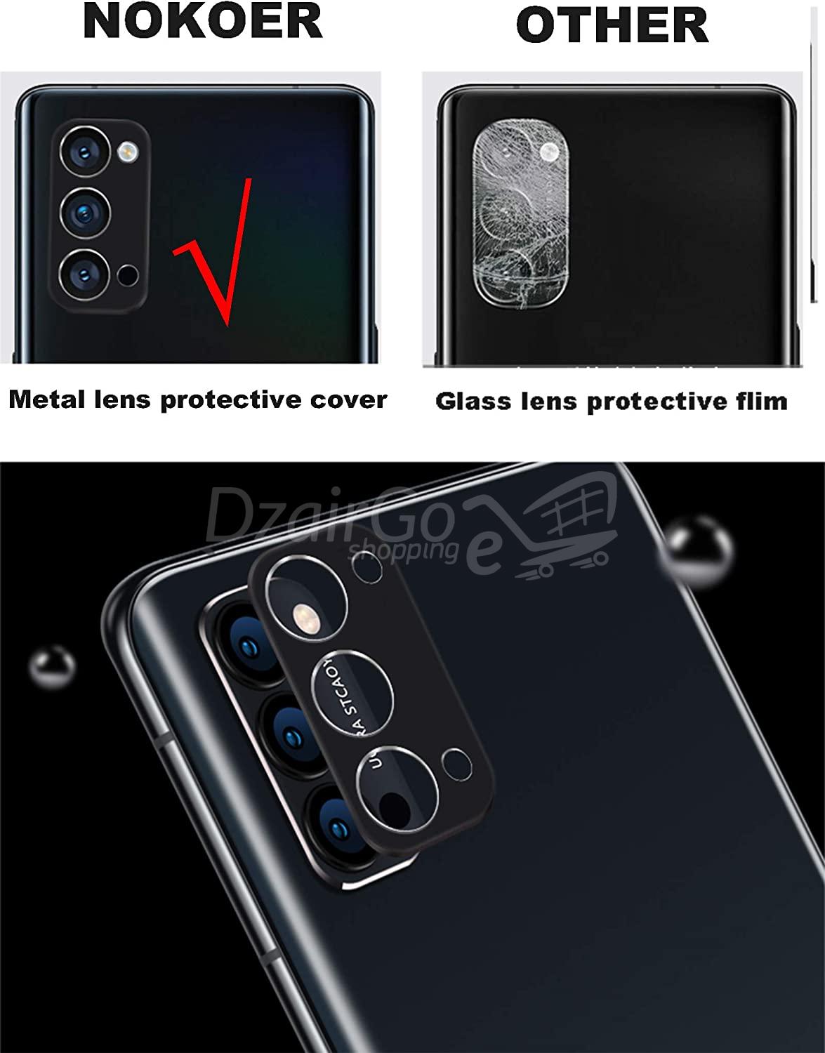 71UjynxfgsL._AC_SL1500_.jpgطلاء الألمنيوم Anneau de Protection d'objectif d'appareil photo pour RENO4, placage en aluminium - الصورة 2